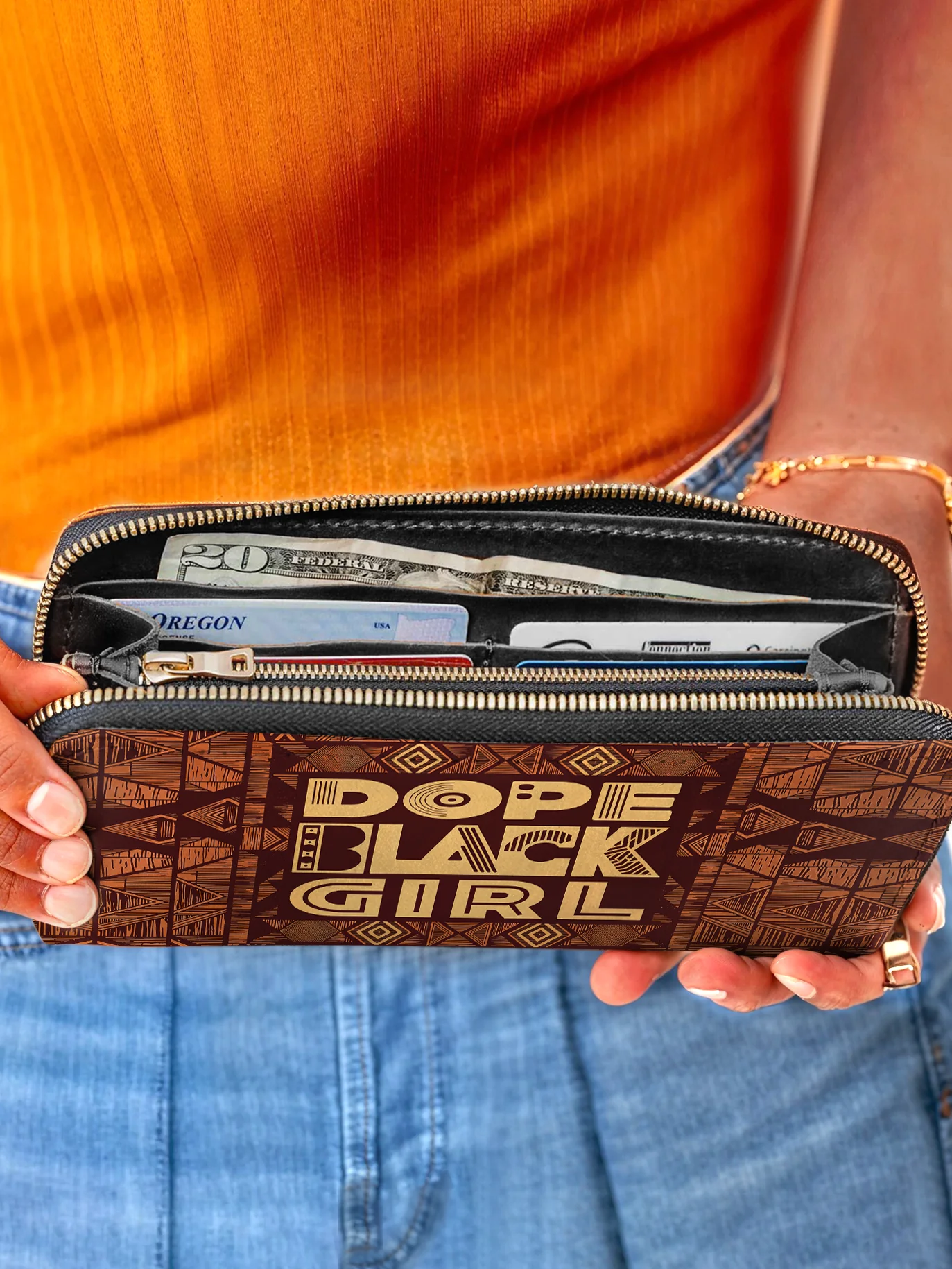 Afroyla "Dope Black Girl" Wallet