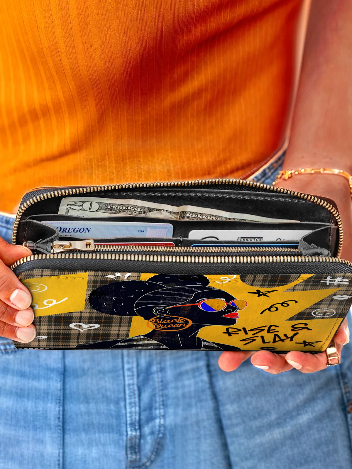 Afroyla "Sanaa" Cornbread Wallet