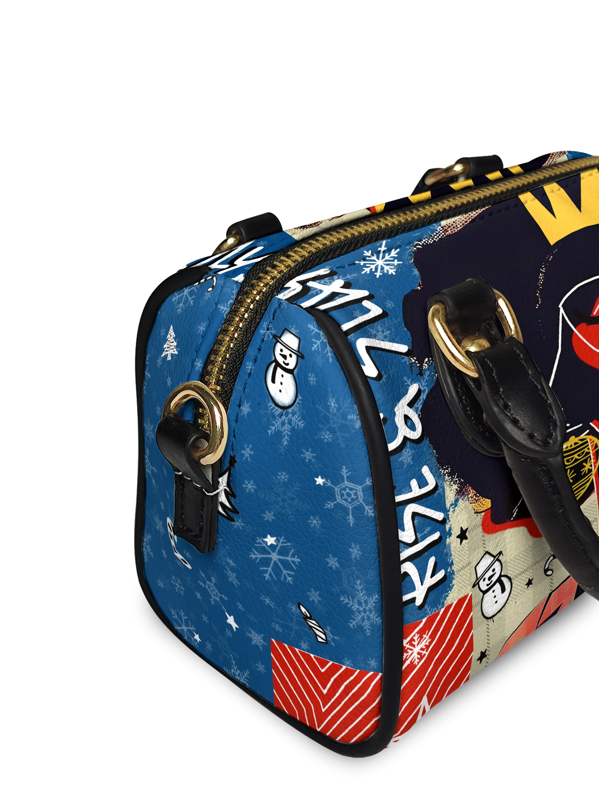 Afroyla "Aina" Blueberry Snow Mini Satchel