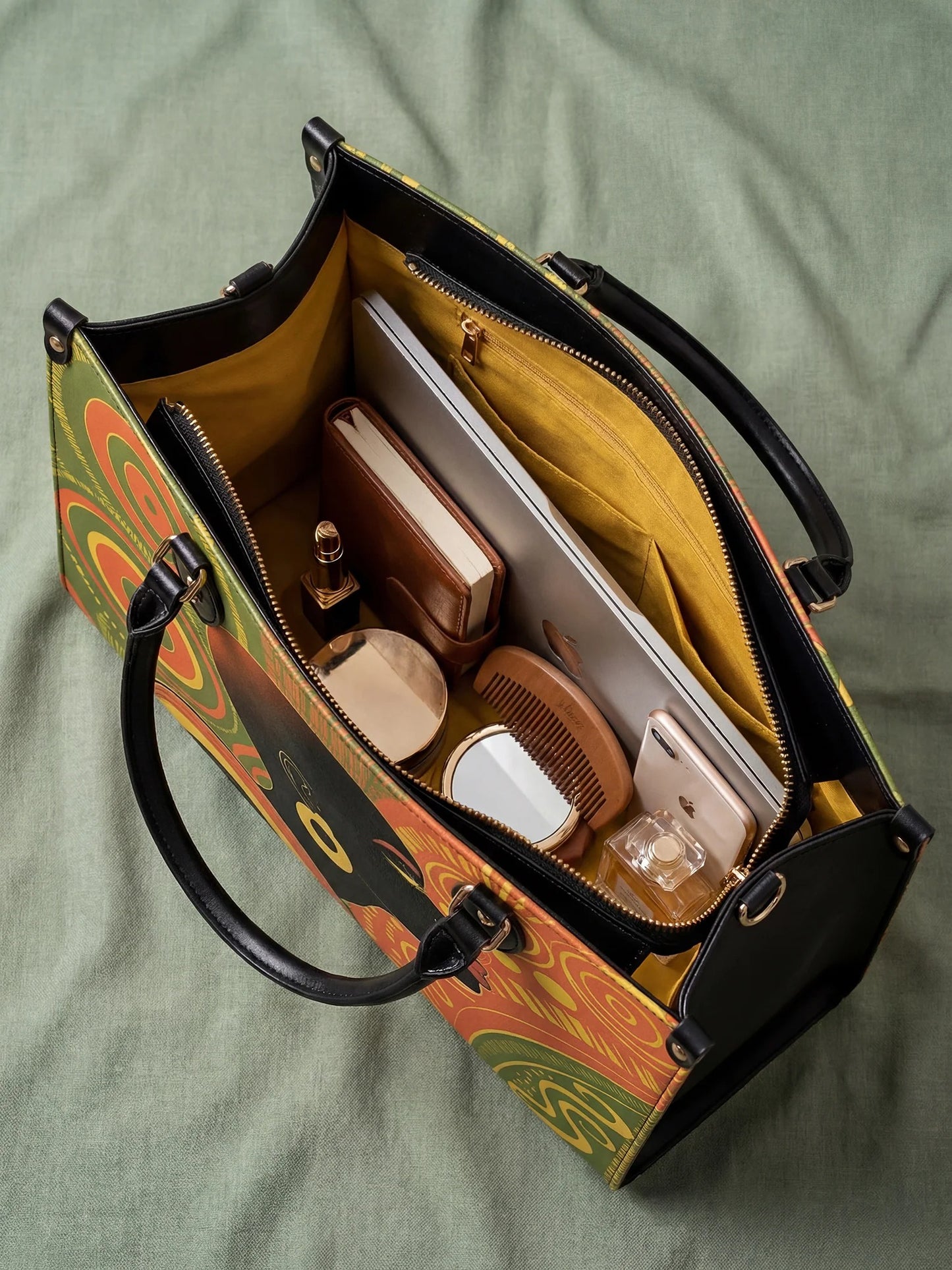 Afroyla "Baldisa" Leather Handbag