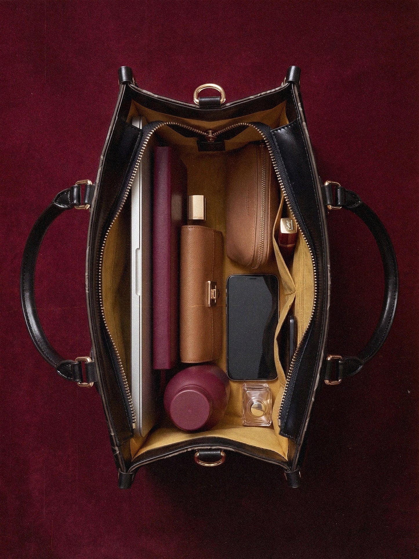 Afroyla "Kadia" Leather Handbag