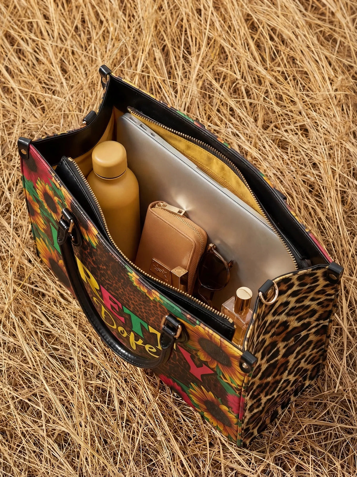 Afroyla "Solya" Leather Handbag