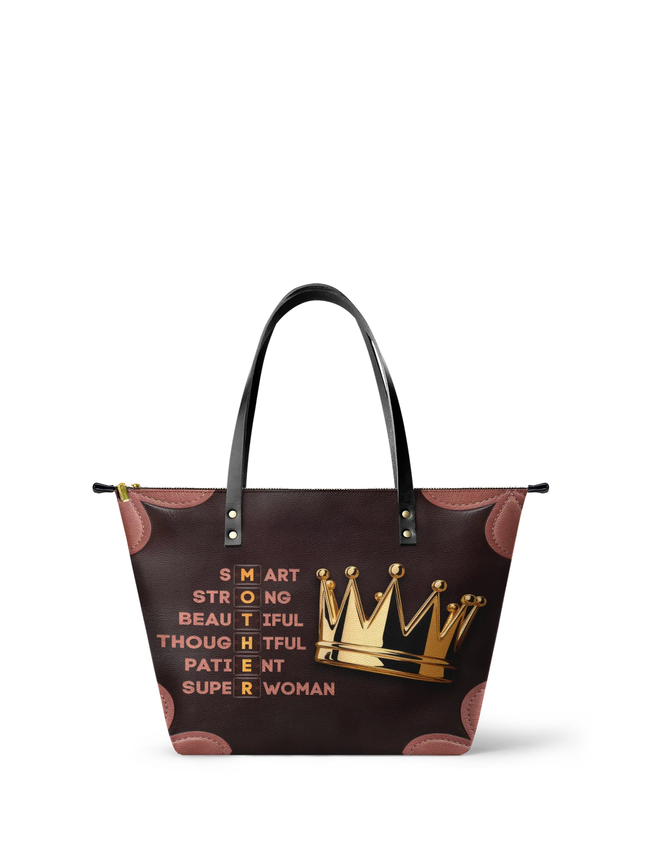 Afroyla "Imarimom" Leather Tote Bag
