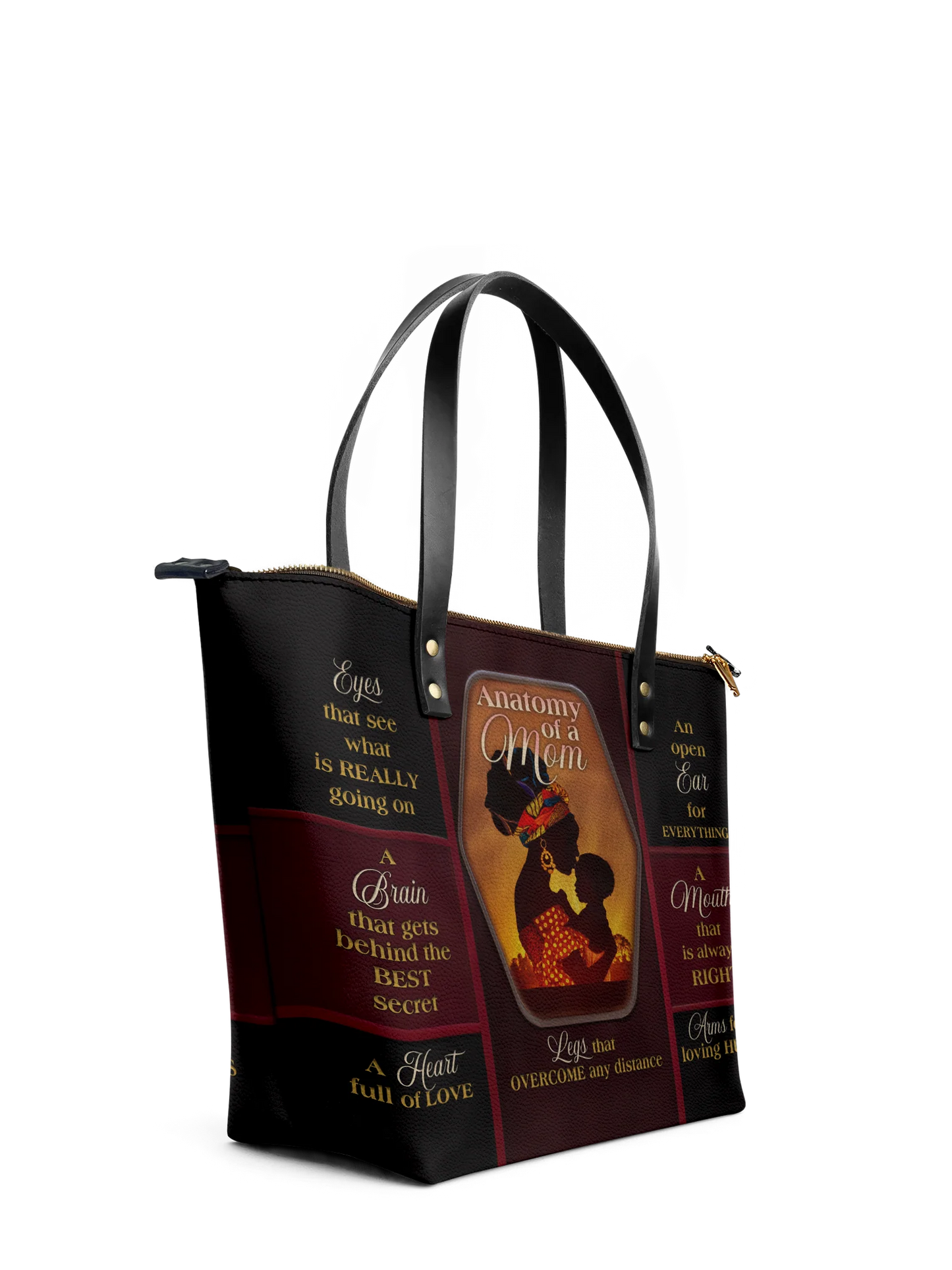 Afroyla "Mamoya" Leather Tote Bag