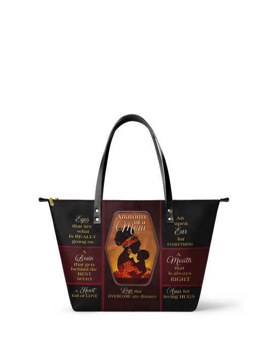Afroyla "Mamoya" Leather Tote Bag