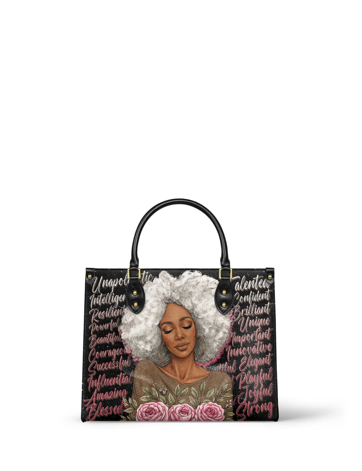 Afroyla "Zalina" Leather Handbag