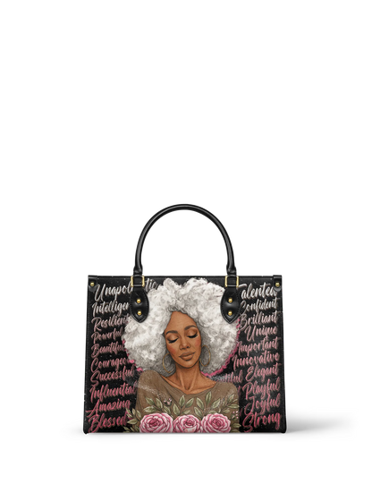 Afroyla "Zalina" Leather Handbag