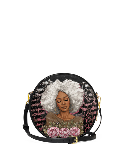 Afroyla "Zalina" Circle Crossbody Bag