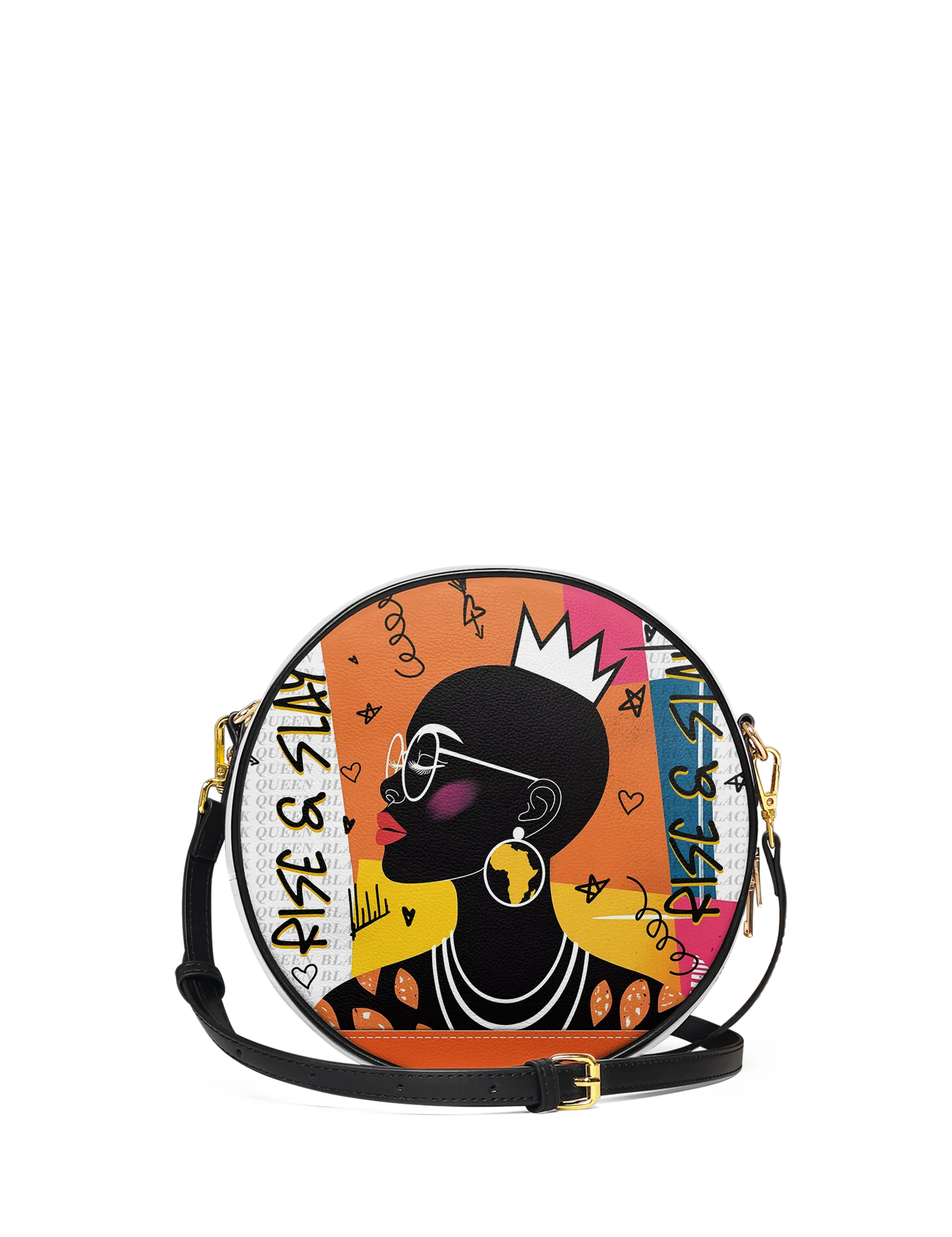 Afroyla "Baridi" Circle Crossbody Bag
