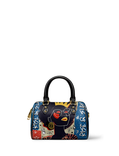 Afroyla "Aina" Blueberry Snow Mini Satchel