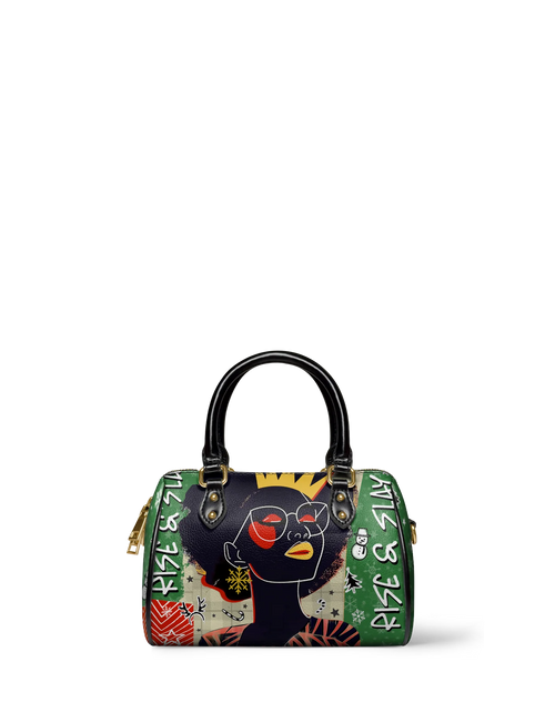 Afroyla "Aina" Lime Pop Xmas Mini Satchel