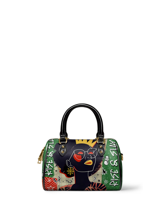 Afroyla "Aina" Lime Pop Xmas Mini Satchel