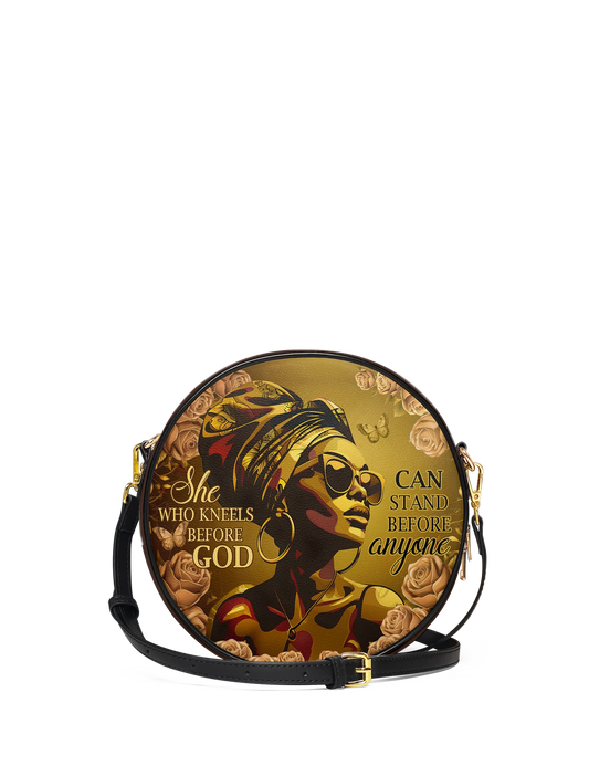 Afroyla "Godfidence" Circle Crossbody Bag