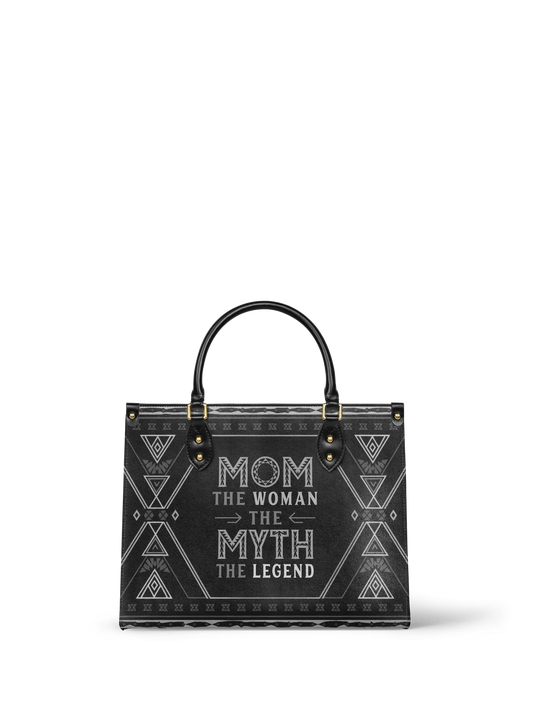 Afroyla "Mamalore" Leather Handbag