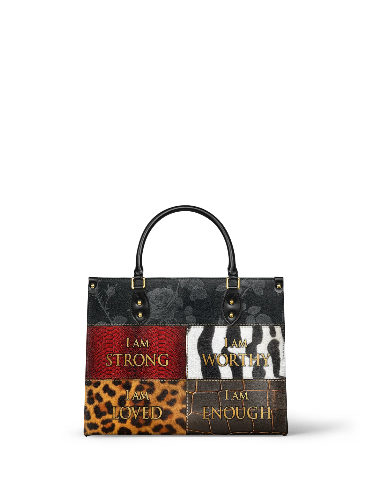 Afroyla "Kadia" Leather Handbag