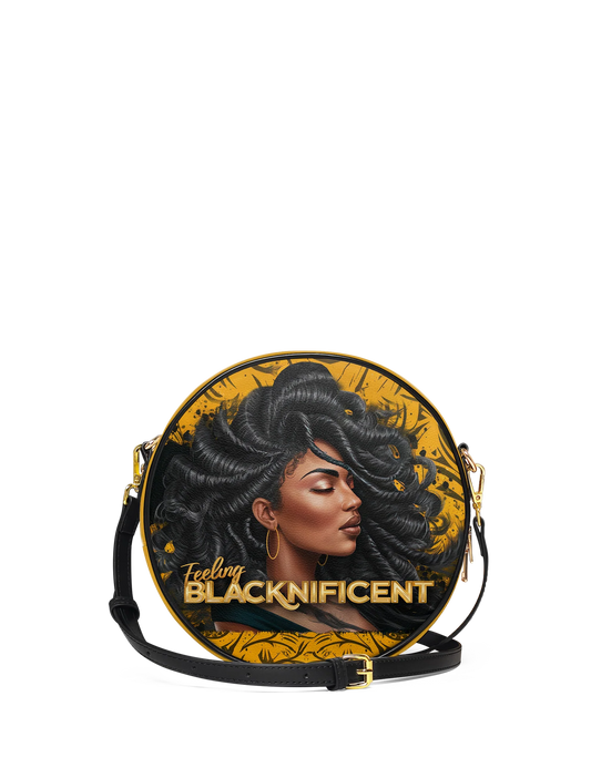 Afroyla "Blacknificent" Circle Crossbody Bag