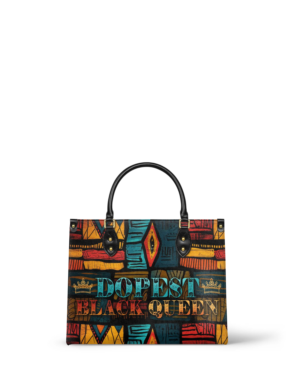 Afroyla "Dopeya" Leather Handbag