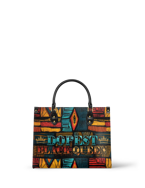 Afroyla "Dopeya" Leather Handbag