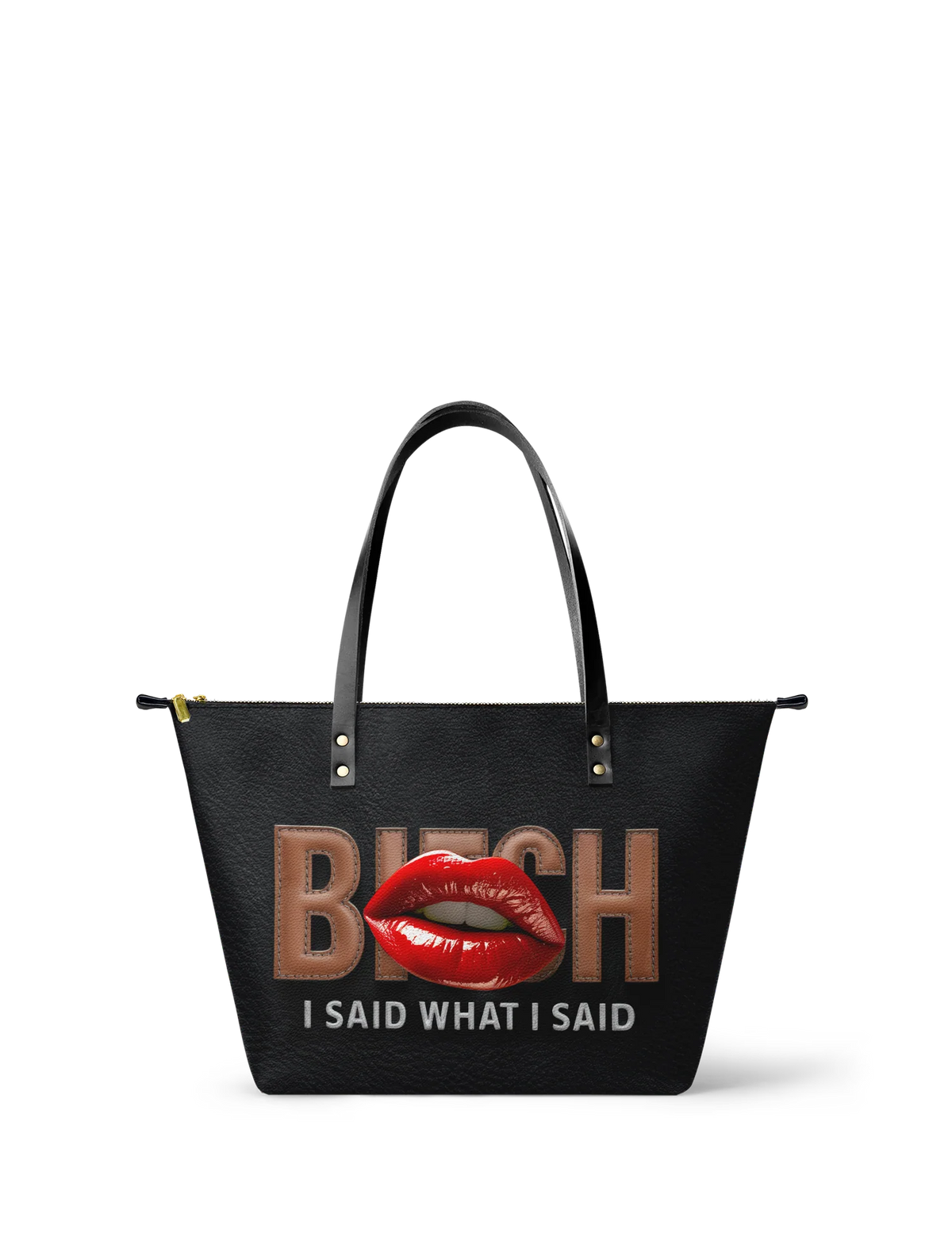Afroyla "Teyana" Leather Tote Bag
