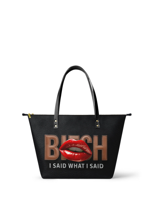 Afroyla "Teyana" Leather Tote Bag