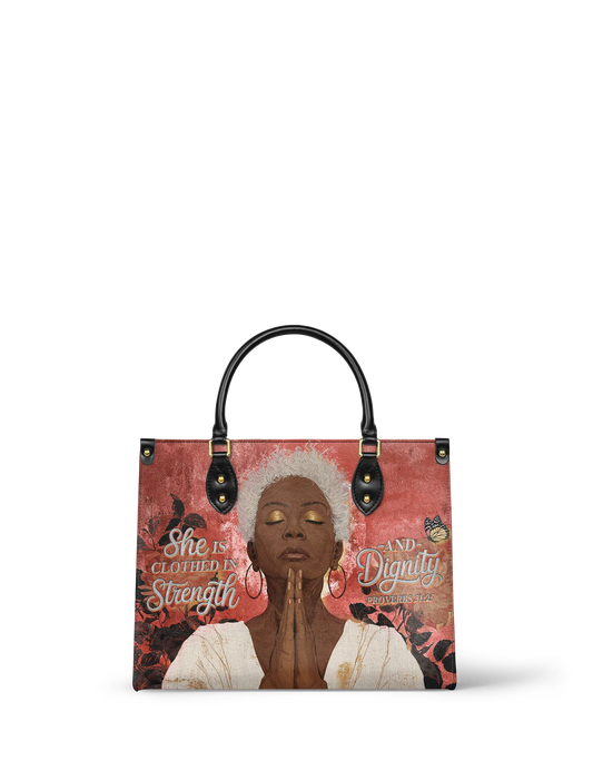 Afroyla "Namisa" Leather Handbag