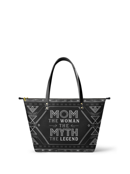 Afroyla "Mamalore" Leather Tote Bag