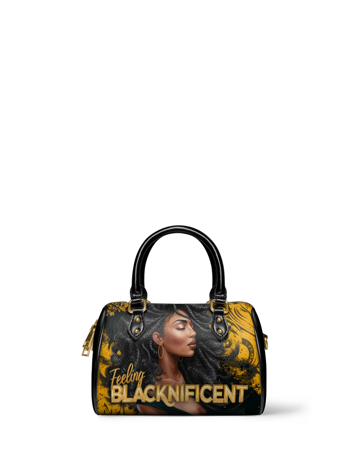 Afroyla "Blacknificent" Mini Satchel