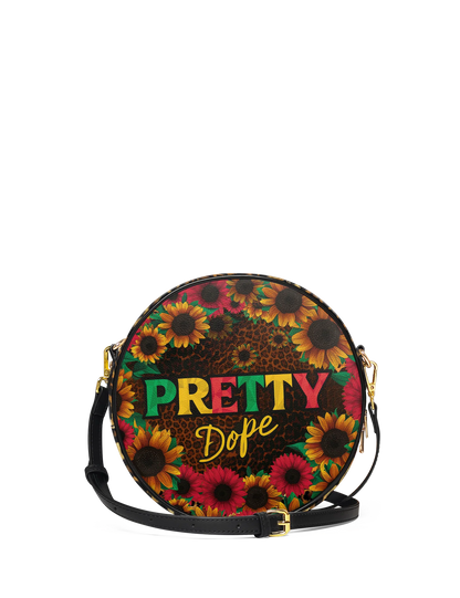 Afroyla "Solya" Circle Crossbody Bag