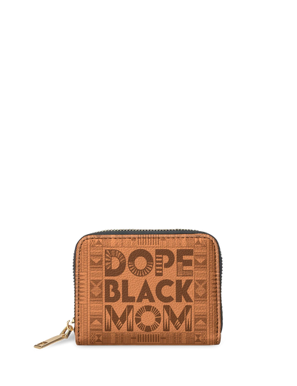 Afroyla "Dope Black Mom" Mini Wallet