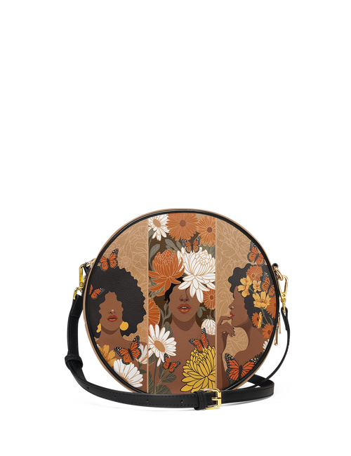 Afroyla "Ayira" Circle Crossbody Bag