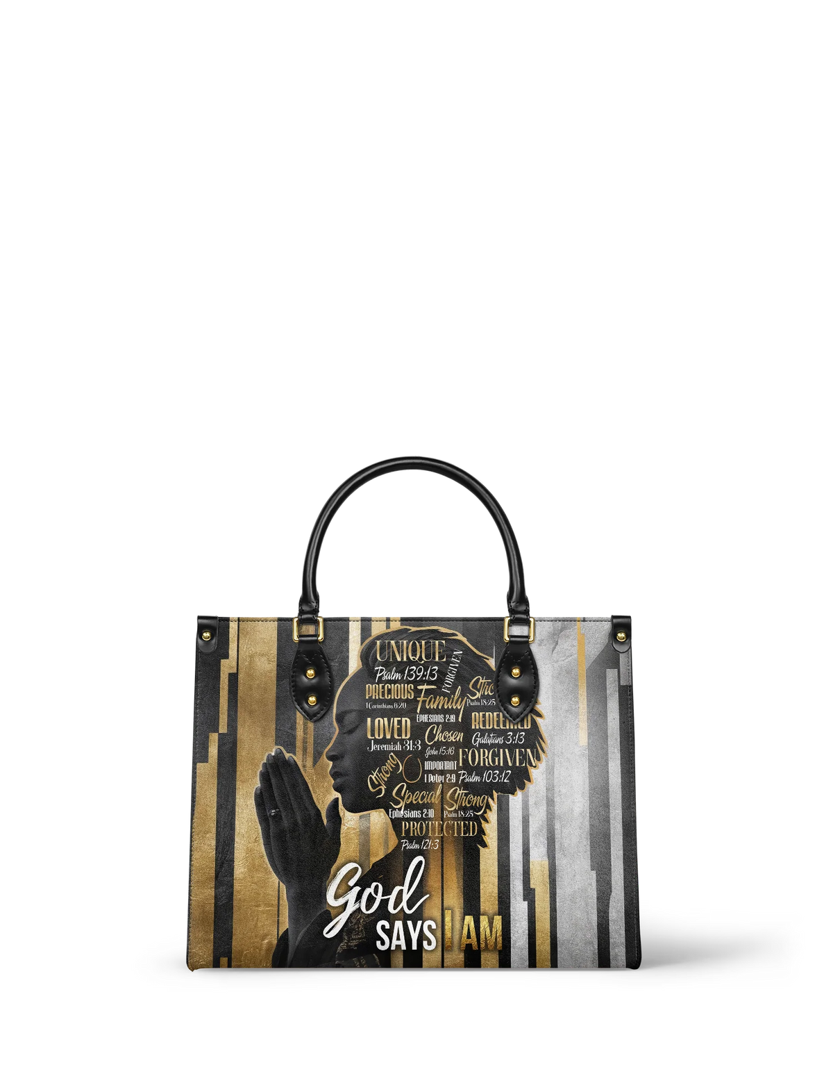 Afroyla "Amara" Leather Handbag