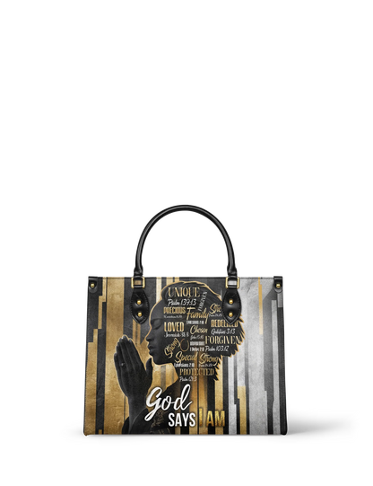 Afroyla "Amara" Leather Handbag