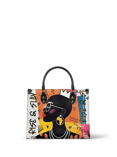 Afroyla "Baridi" Leather Handbag