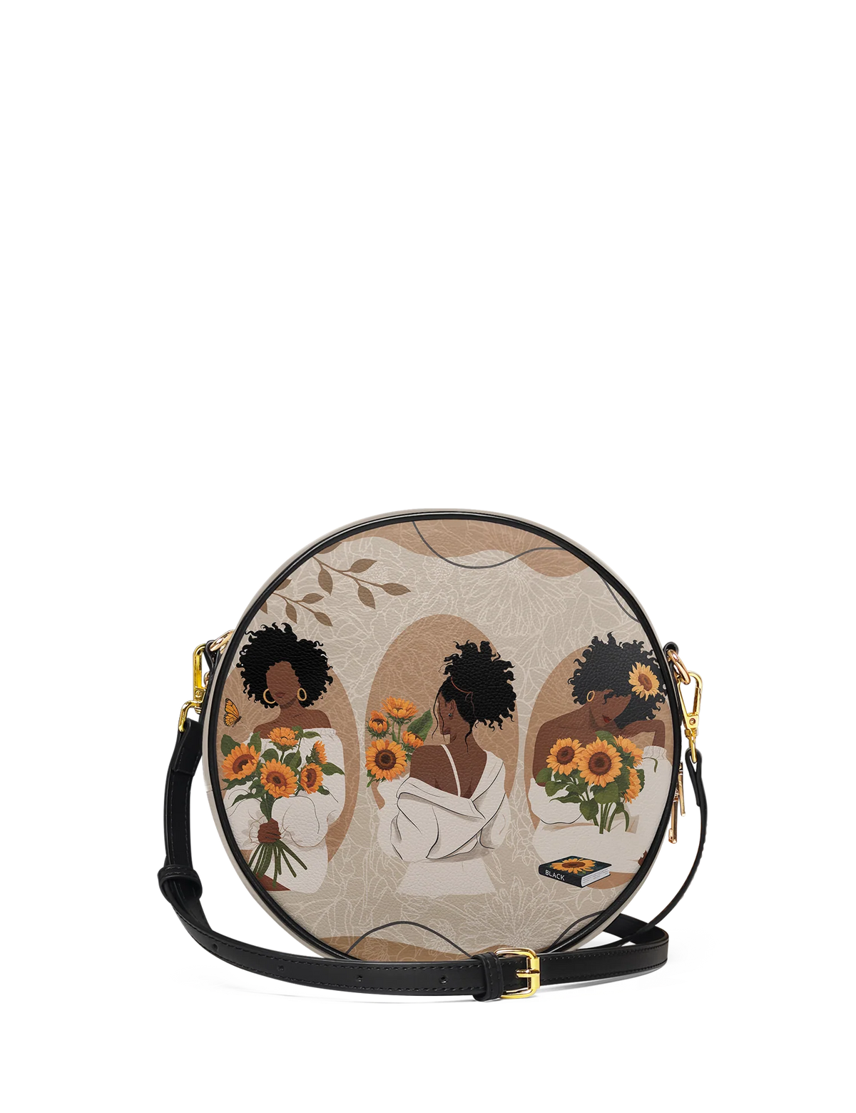 Afroyla "Solina" Circle Crossbody Bag