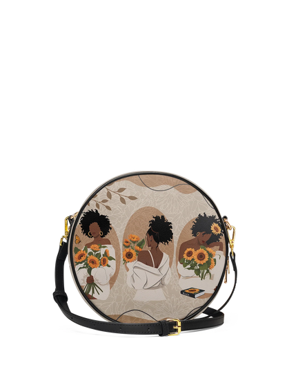 Afroyla "Solina" Circle Crossbody Bag