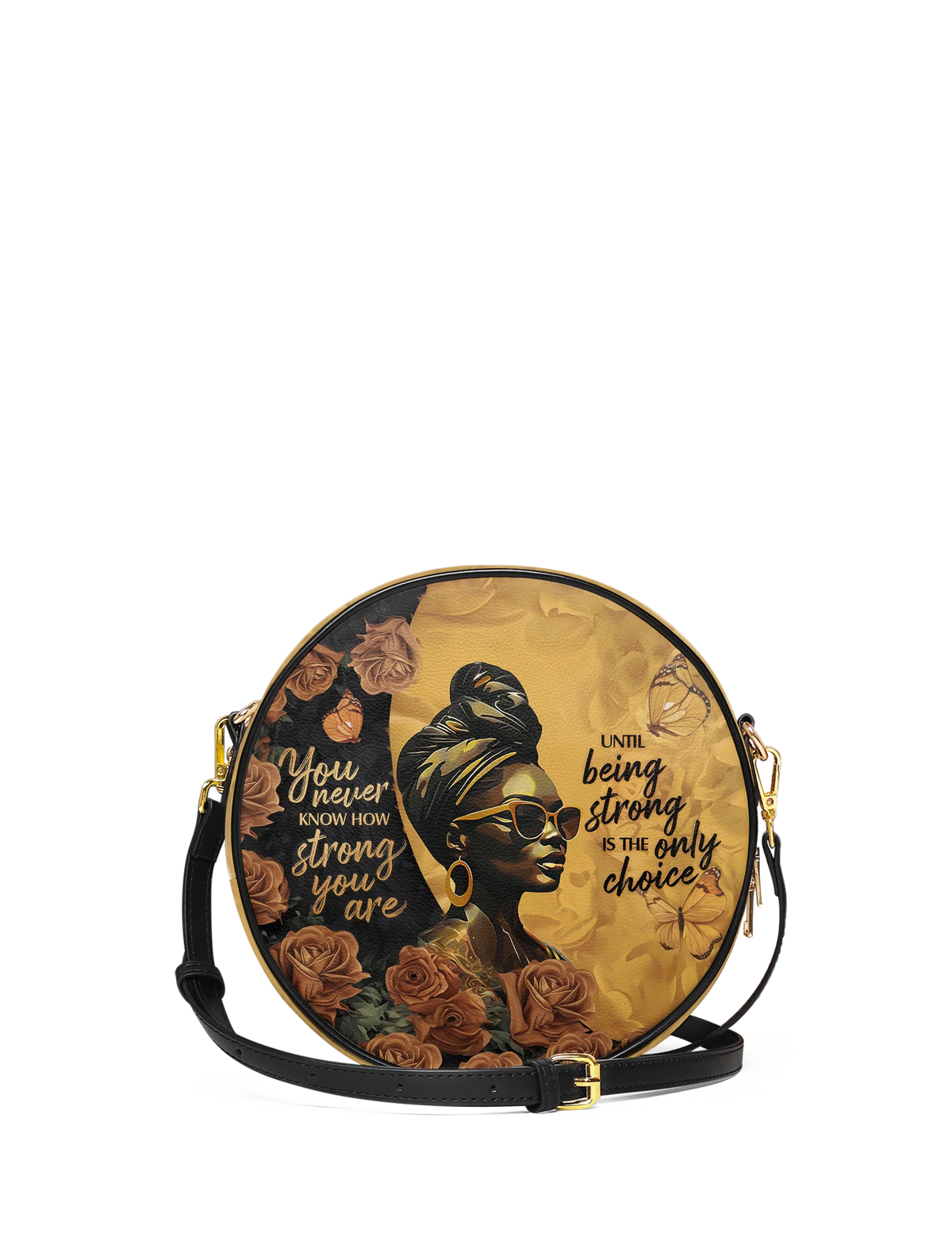 Afroyla "Siyanda" Circle Crossbody Bag