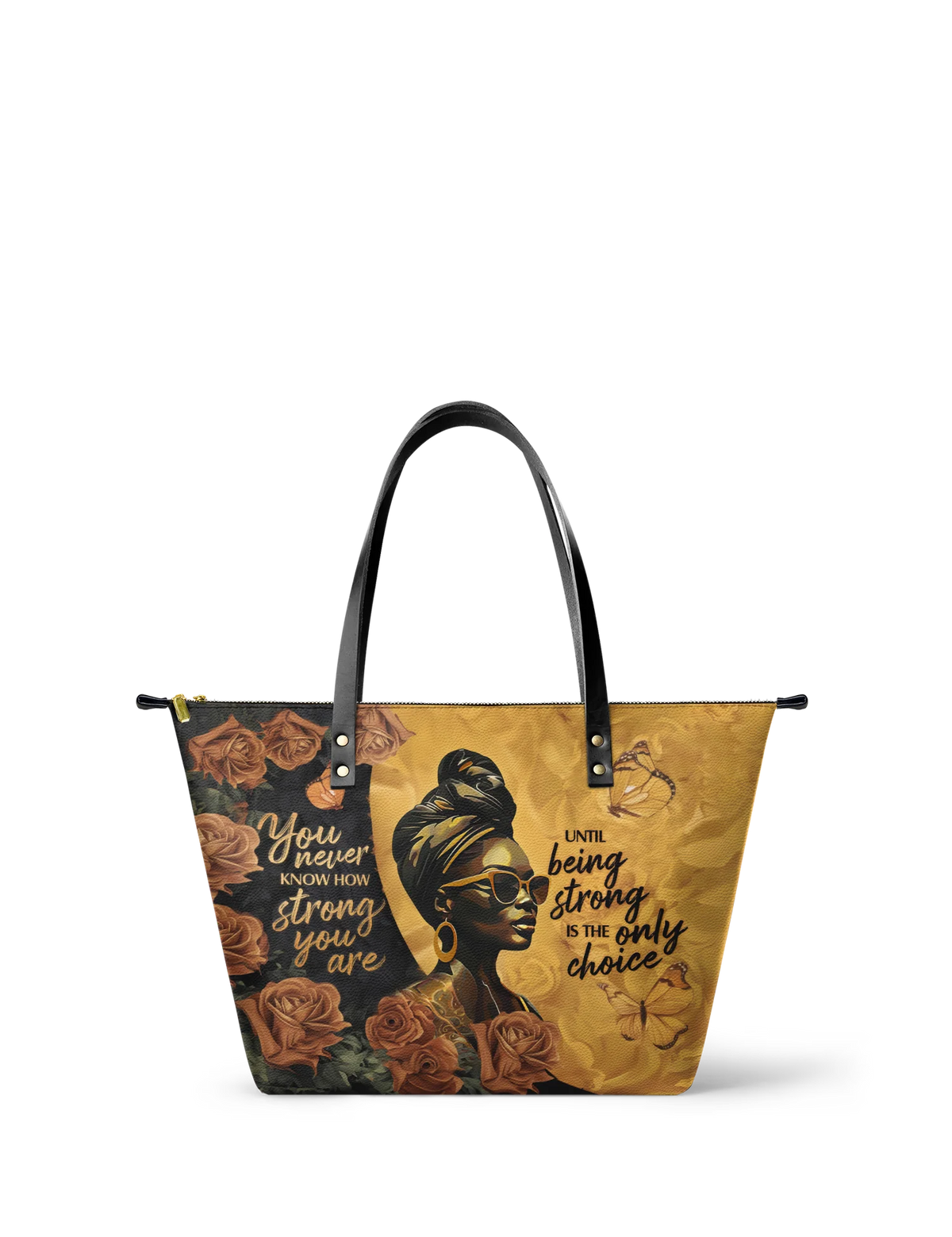 Afroyla "Siyanda" Leather Tote Bag