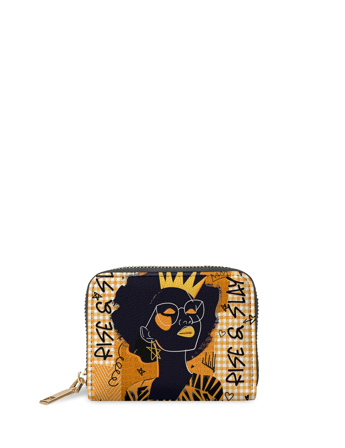 Afroyla "Aina" Honeycomb Mini Wallet