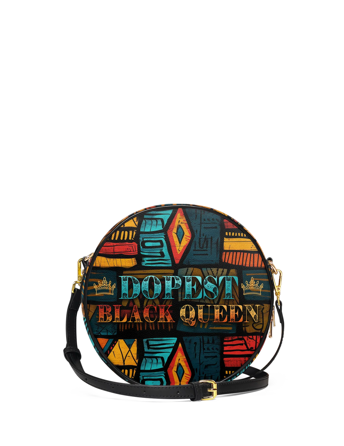 Afroyla "Dopeya" Circle Crossbody Bag