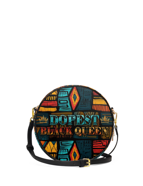 Afroyla "Dopeya" Circle Crossbody Bag