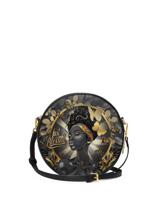 Afroyla "Barakaya" Circle Crossbody Bag