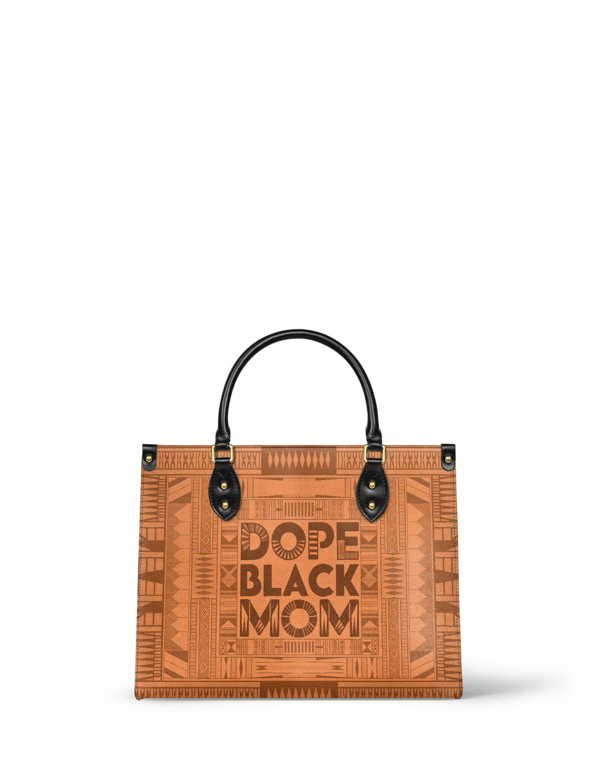 Afroyla "Dope Black Mom" Leather Handbag