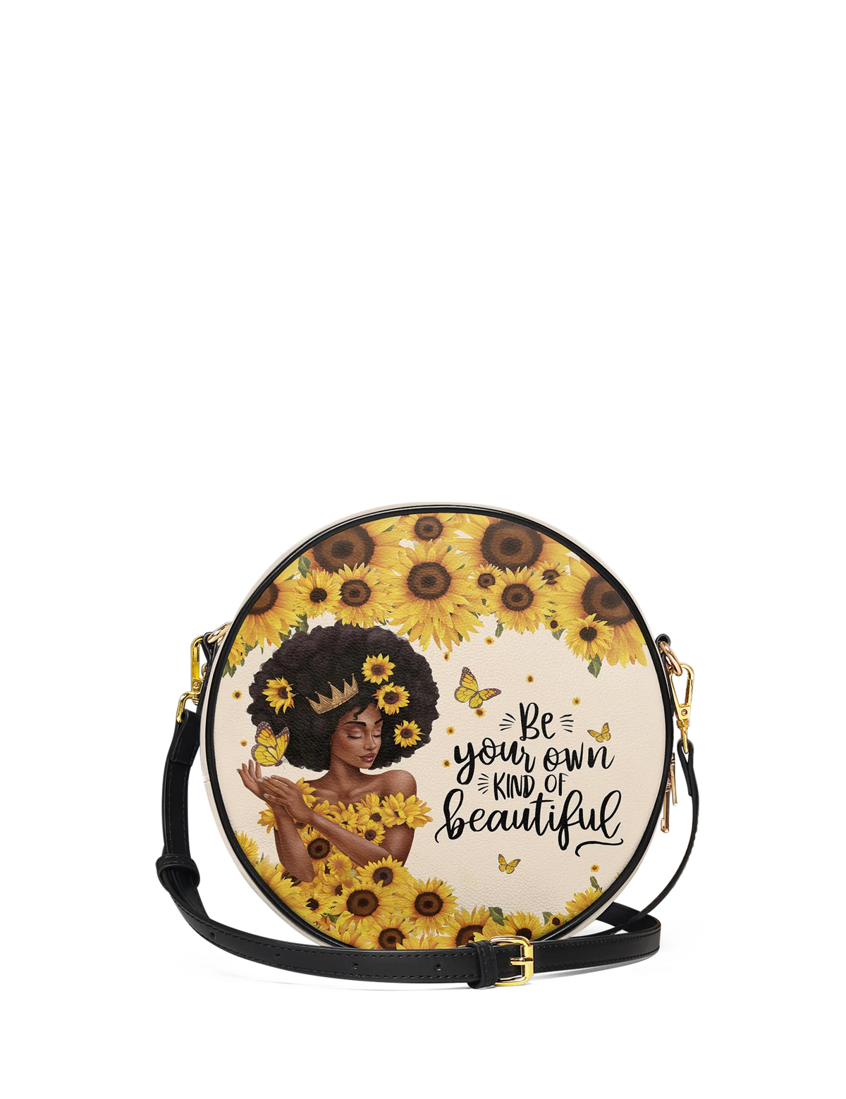 Afroyla "Zuriya" Circle Crossbody Bag