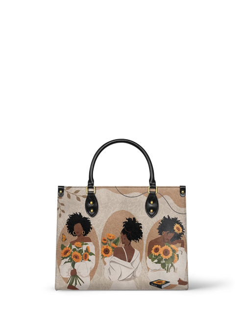 Afroyla "Solina" Leather Handbag