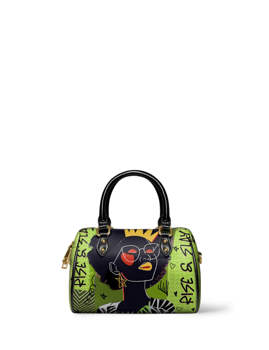 Afroyla "Aina" Lime Pop Mini Satchel