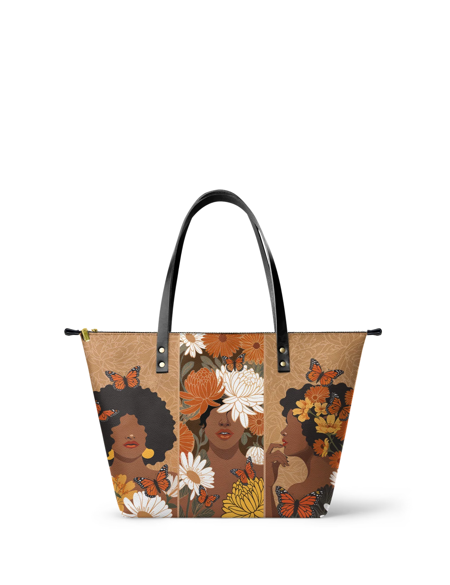 Afroyla "Ayira" Leather Tote Bag