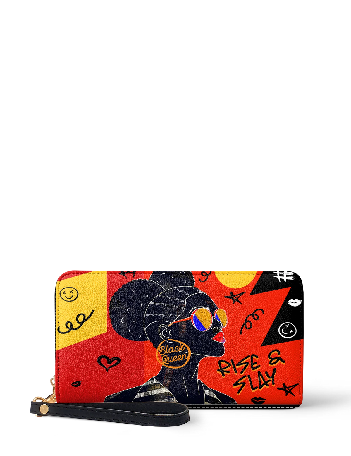 Afroyla "Sanaa" Paprika Wallet