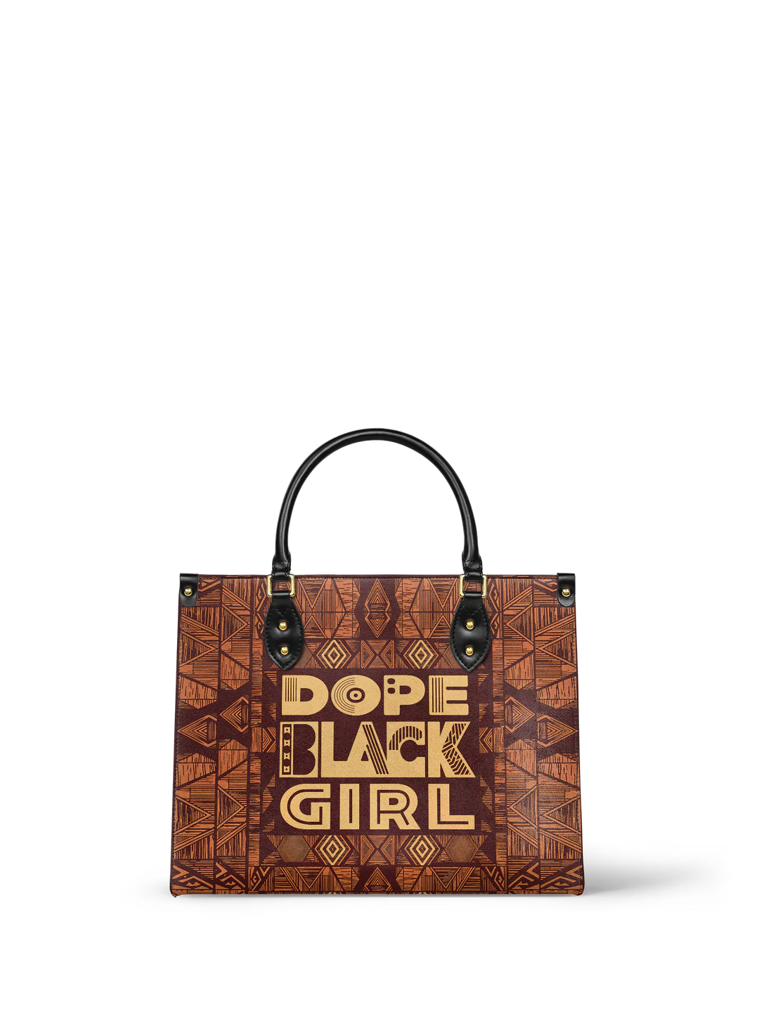Afroyla "Dope Black Girl" Leather Handbag