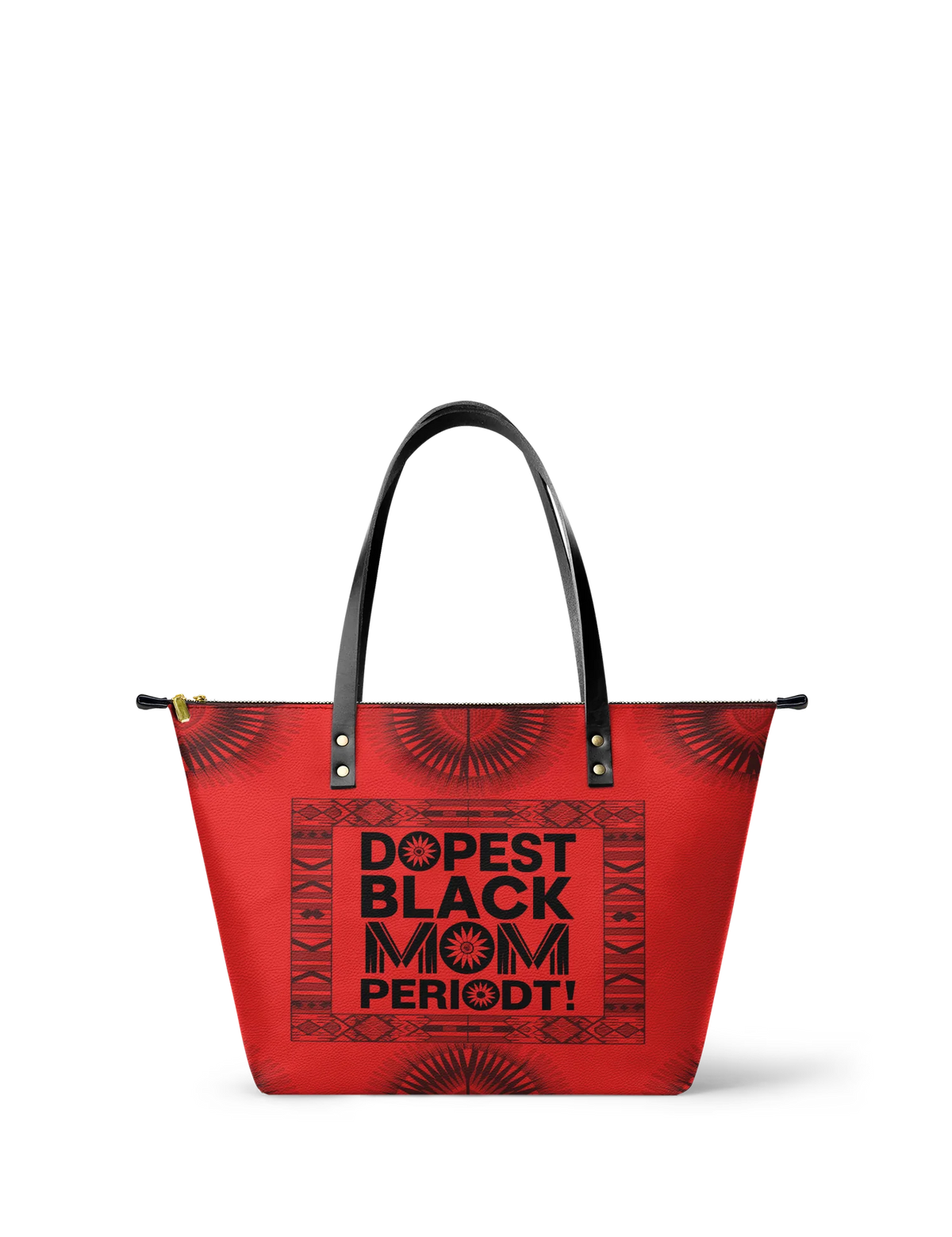 Afroyla "Tajimom" Leather Tote Bag