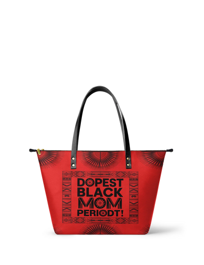 Afroyla "Tajimom" Leather Tote Bag